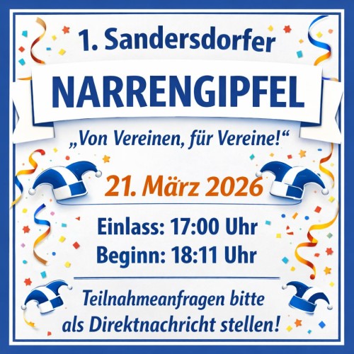 1. Sandersdorfer Narrengipfel